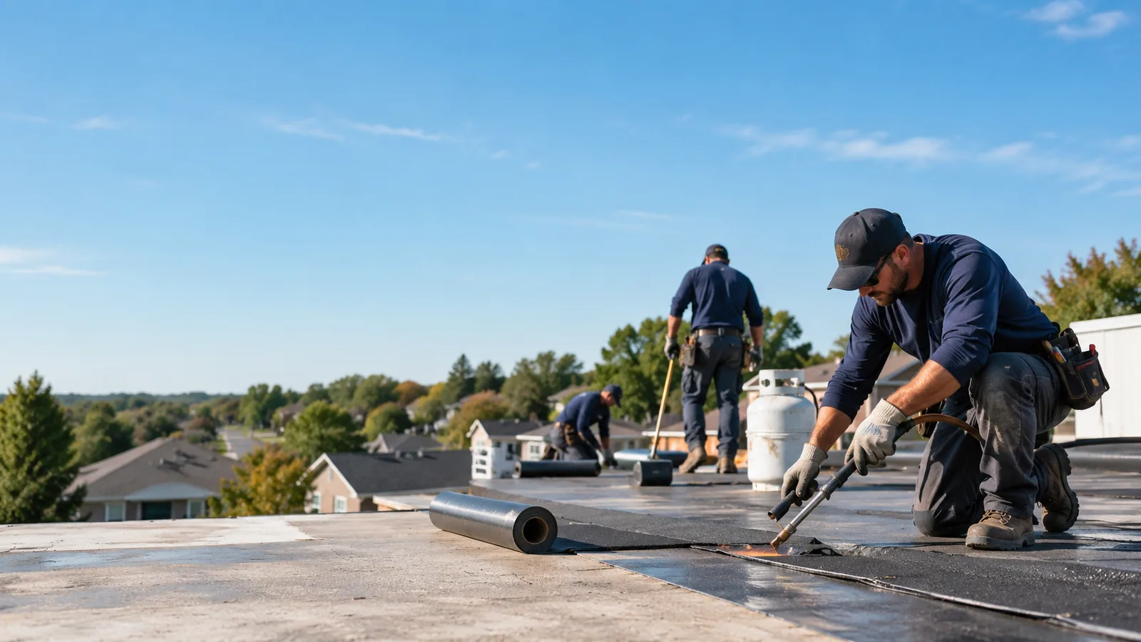 Flat Roof Leak Repair providers in Davis, OK